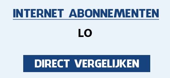 internet vergelijken lo