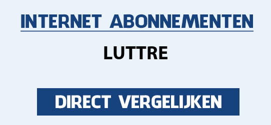 internet vergelijken luttre