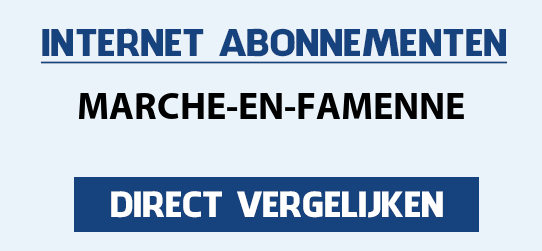 internet vergelijken marche-en-famenne