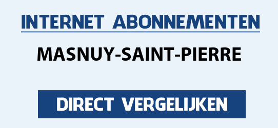 internet vergelijken masnuy-saint-pierre