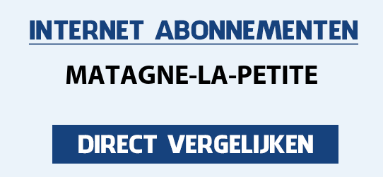 internet vergelijken matagne-la-petite