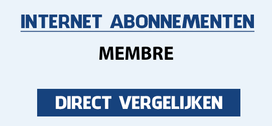 internet vergelijken membre