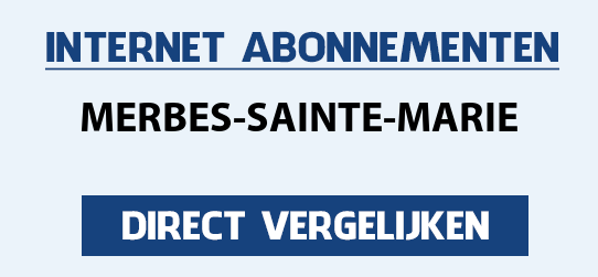 internet vergelijken merbes-sainte-marie