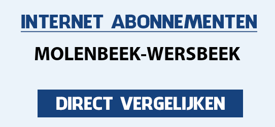 internet vergelijken molenbeek-wersbeek
