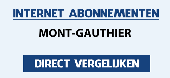 internet vergelijken mont-gauthier