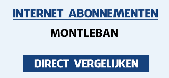 internet vergelijken montleban