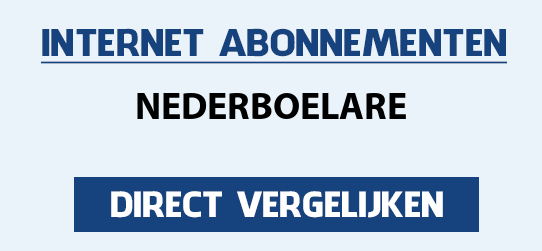 internet vergelijken nederboelare