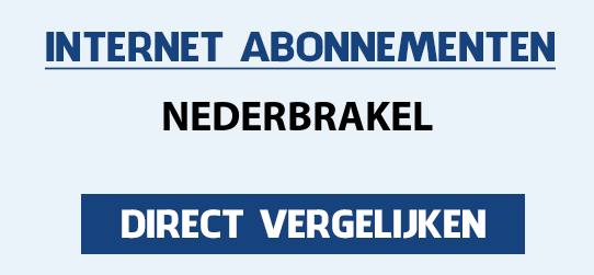 internet vergelijken nederbrakel