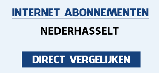 internet vergelijken nederhasselt