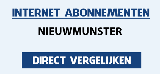 internet vergelijken nieuwmunster