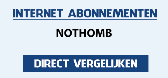 internet vergelijken nothomb