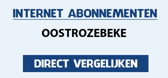 internet vergelijken oostrozebeke