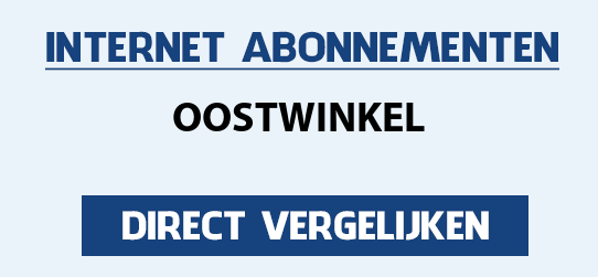 internet vergelijken oostwinkel