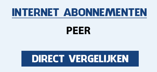 internet vergelijken peer