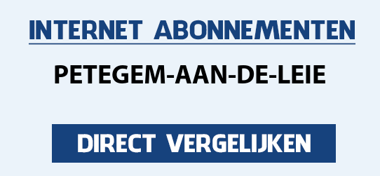 internet vergelijken petegem-aan-de-leie