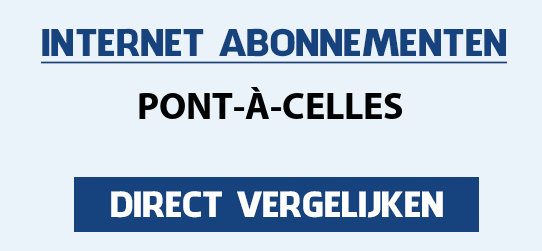 internet vergelijken pont-a-celles