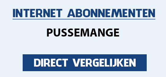 internet vergelijken pussemange