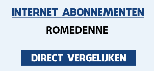 internet vergelijken romedenne