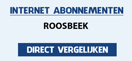 internet vergelijken roosbeek