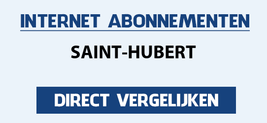 internet vergelijken saint-hubert