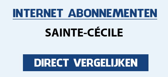 internet vergelijken sainte-cecile