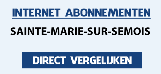 internet vergelijken sainte-marie-sur-semois