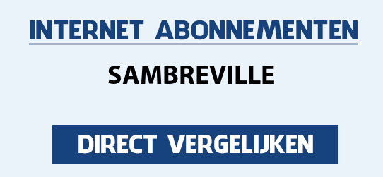 internet vergelijken sambreville