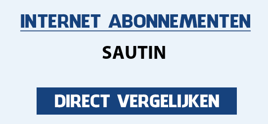 internet vergelijken sautin