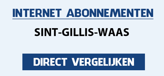 internet vergelijken sint-gillis-waas