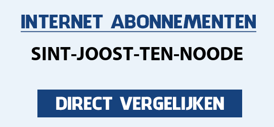 internet vergelijken sint-joost-ten-noode