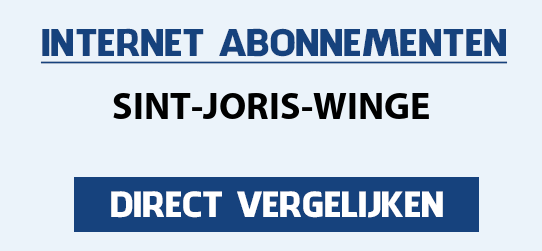 internet vergelijken sint-joris-winge