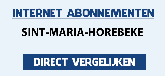 internet vergelijken sint-maria-horebeke