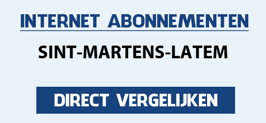 internet vergelijken sint-martens-latem