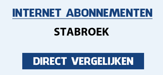 internet vergelijken stabroek