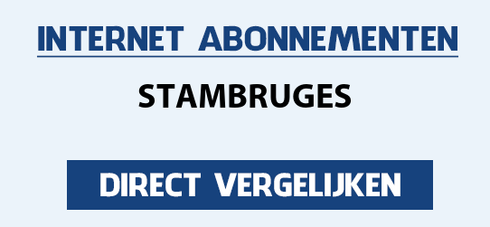 internet vergelijken stambruges