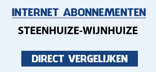 internet vergelijken steenhuize-wijnhuize