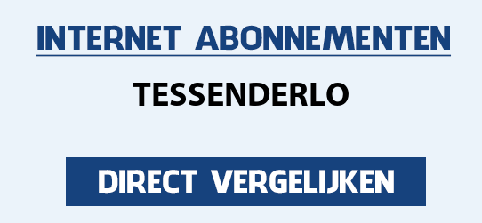 internet vergelijken tessenderlo