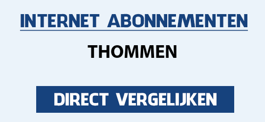 internet vergelijken thommen