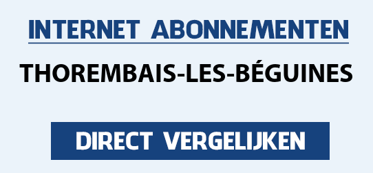 internet vergelijken thorembais-les-beguines