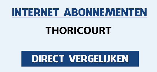 internet vergelijken thoricourt