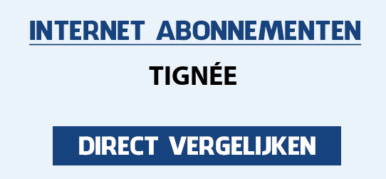 internet vergelijken tignee