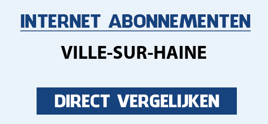 internet vergelijken ville-sur-haine