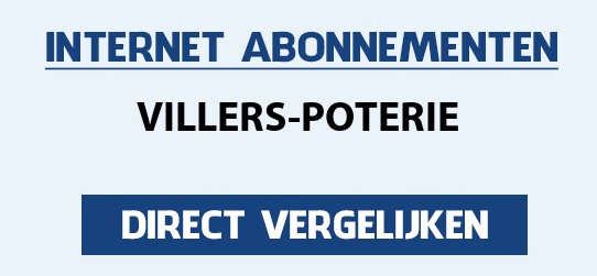 internet vergelijken villers-poterie