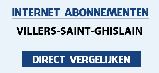 internet vergelijken villers-saint-ghislain