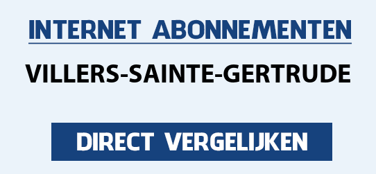 internet vergelijken villers-sainte-gertrude