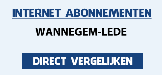 internet vergelijken wannegem-lede