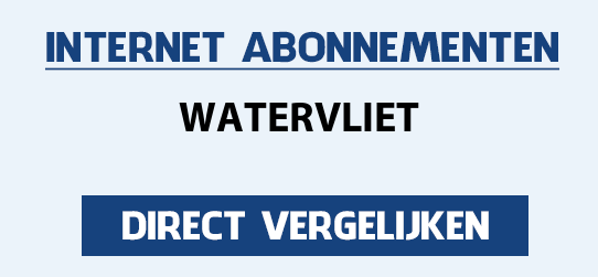 internet vergelijken watervliet