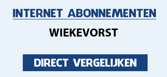 internet vergelijken wiekevorst