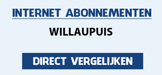 internet vergelijken willaupuis