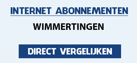 internet vergelijken wimmertingen